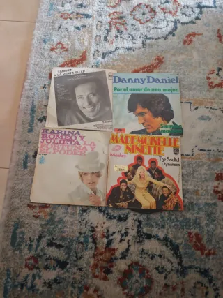 Vinilos Varios: Danny Daniel, Karina, Mademoiselle