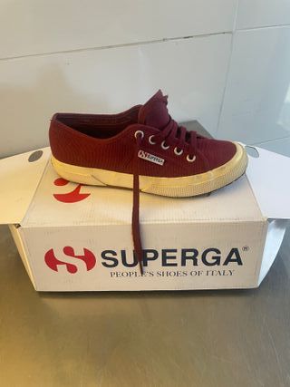 Zapatillas Superga Burdeos Talla 37