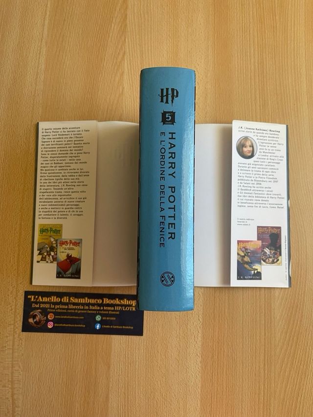 Harry Potter e l’ordine della fenice prima stampa