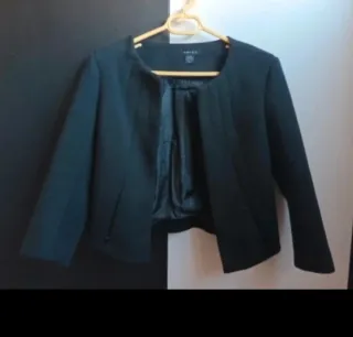 Chaqueta negra mujer talla M