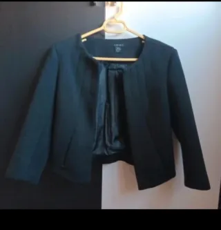 Chaqueta negra mujer talla M