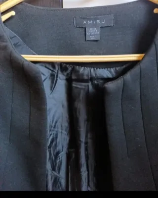 Chaqueta negra mujer talla M