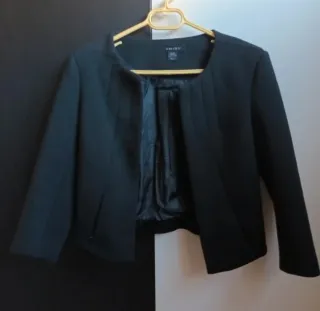 Chaqueta negra mujer talla M