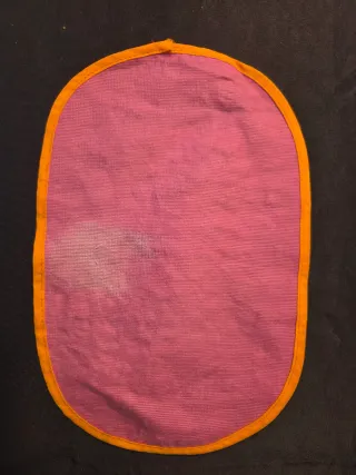 Carrito de muñecas rosa lunares