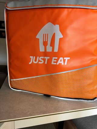 mochila para repartir comida reparto