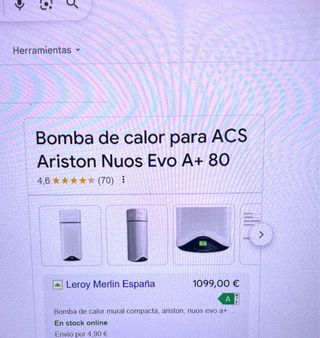Bomba de calor aerotermia NUEVO