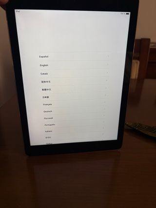 Apple iPad Negro-Plata