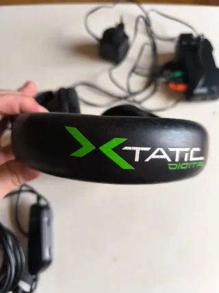 Cascos Tactic Digital 5.1 Negros