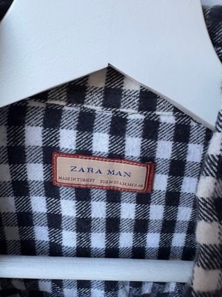 Camisa Zara cuadros M
