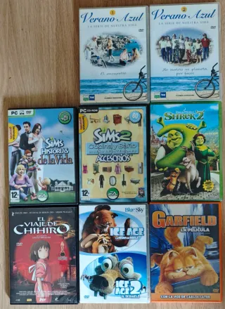 Lote 8 Películas DVD: