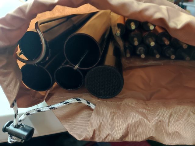 VEVOR Tienda de Campana de Lona de 5m,4 estaciones