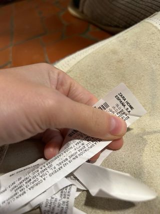 Alfombra Piel Beige y Marrón