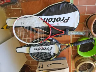 6 Raquetas de Tenis Head y Proton cada uno por 10