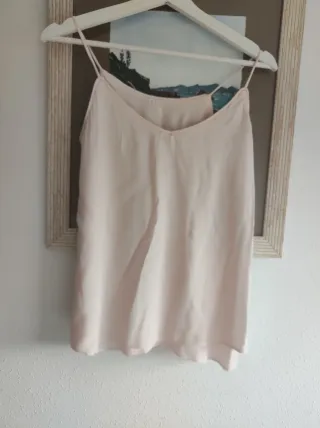 Camiseta tirantes rosa