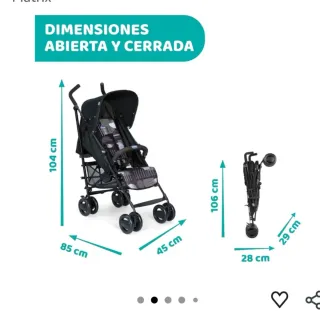 Carrito impermeable tamaño completo marca chico