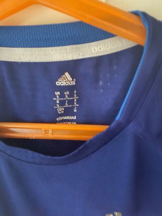 Pack 2 Camisetas Gym Adidas Azules