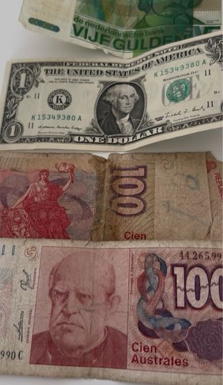 Lote de Billetes Antiguos de Colección