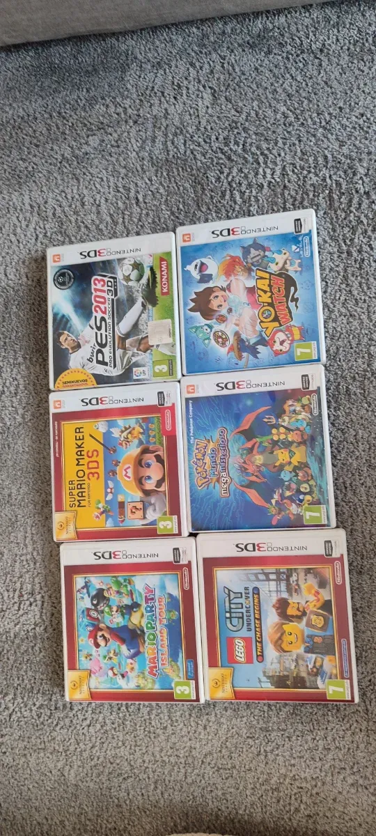 Imagen de Lote 6Juegos Nintendo 3DS y tarjeta con muchos jue