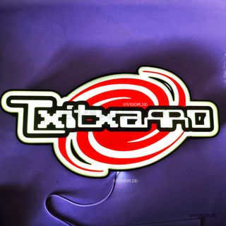 Cartel Luminoso Logo Discoteca Txitxarro