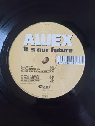 AWeX - It's Our Future (12")
