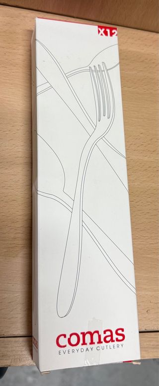 Caja Comas X12 Cuchillos Mesa