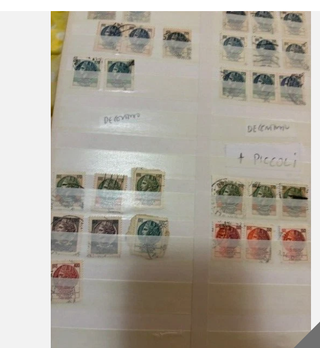 Francobolli Turrita Repubblica Italiana + Cartolin