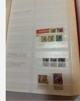 Francobolli Turrita Repubblica Italiana + Cartolin