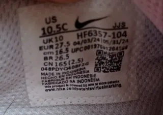 Zapatillas Nike Air Max Niña/o Talla 27.5