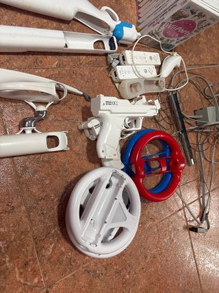 Consola Nintendo Wii Blanca + 9 Juegos