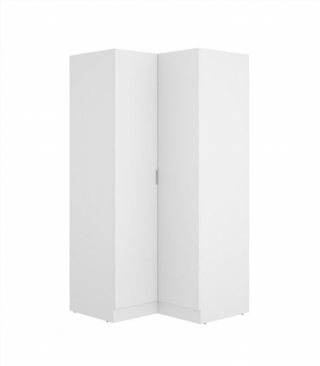 Armario Esquinero Con Puertas. Blanco