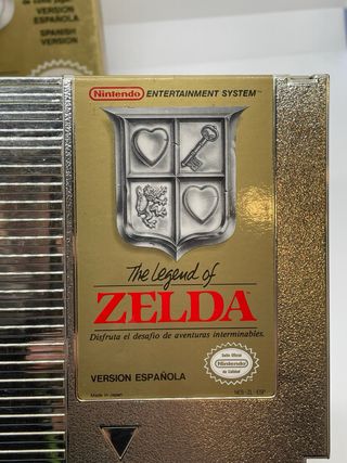 The Legend of Zelda NES pal esp