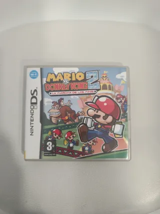 Caja y manual Mario vs Donkey Kong 2