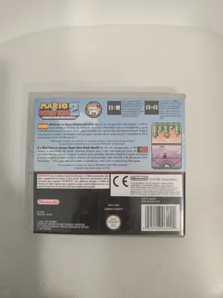 Caja y manual Mario vs Donkey Kong 2