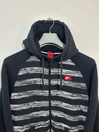 Sudadera Nike Hombre Negra y Blanca