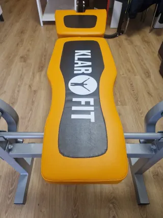 BANCO DE PESAS Y MUSCULACION CON POLEA