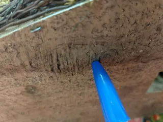 Grotta presepe vintage con 8 statuette