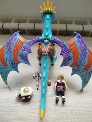 Playmobil Dragons Racing 70728 COMPLETO