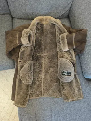 Montone vintage marrone