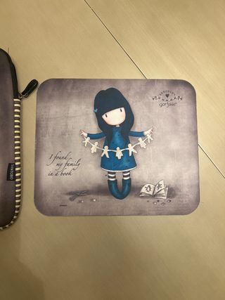 Funda portátil Gorjuss + almohadilla para raton