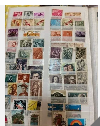 Lotto francobolli Spagna