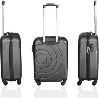 Valija negra con ruedas