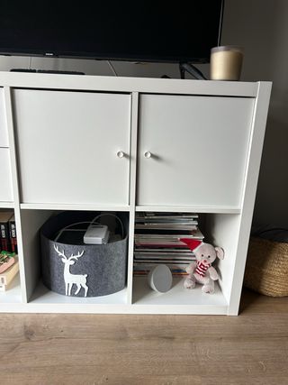 Mueble TV Kallax Ikea Blanco