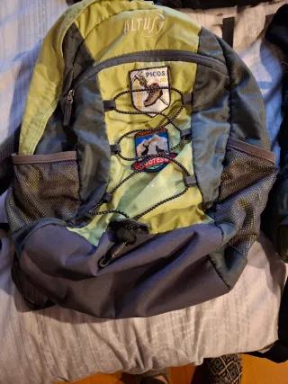 Mochila Altus Gris/Verde