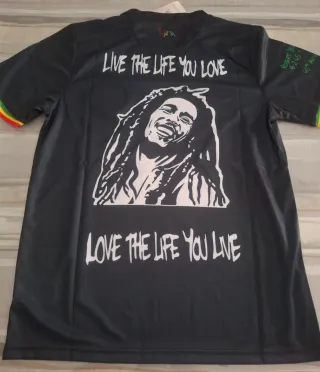 Camiseta Adidas Bob Marley Negra  M,L,XL,XXl,4xl