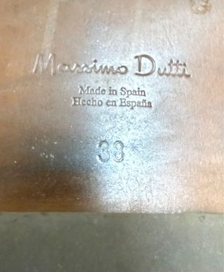 Botines Massimo Dutti Marrones