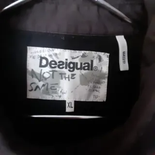 Camiseta Desigual Negra Hombre