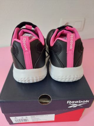 Zapatillas Reebok Niña Talla 34 Negras/Rosa