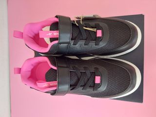 Zapatillas Reebok Niña Talla 34 Negras/Rosa