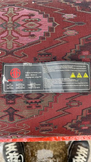 Triciclo Eléctrico Negro