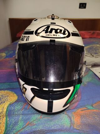 Arai RX-7 GP Haga Monza White